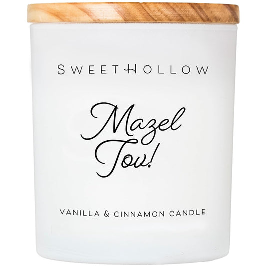 Mazel Tov Jewish Candle
