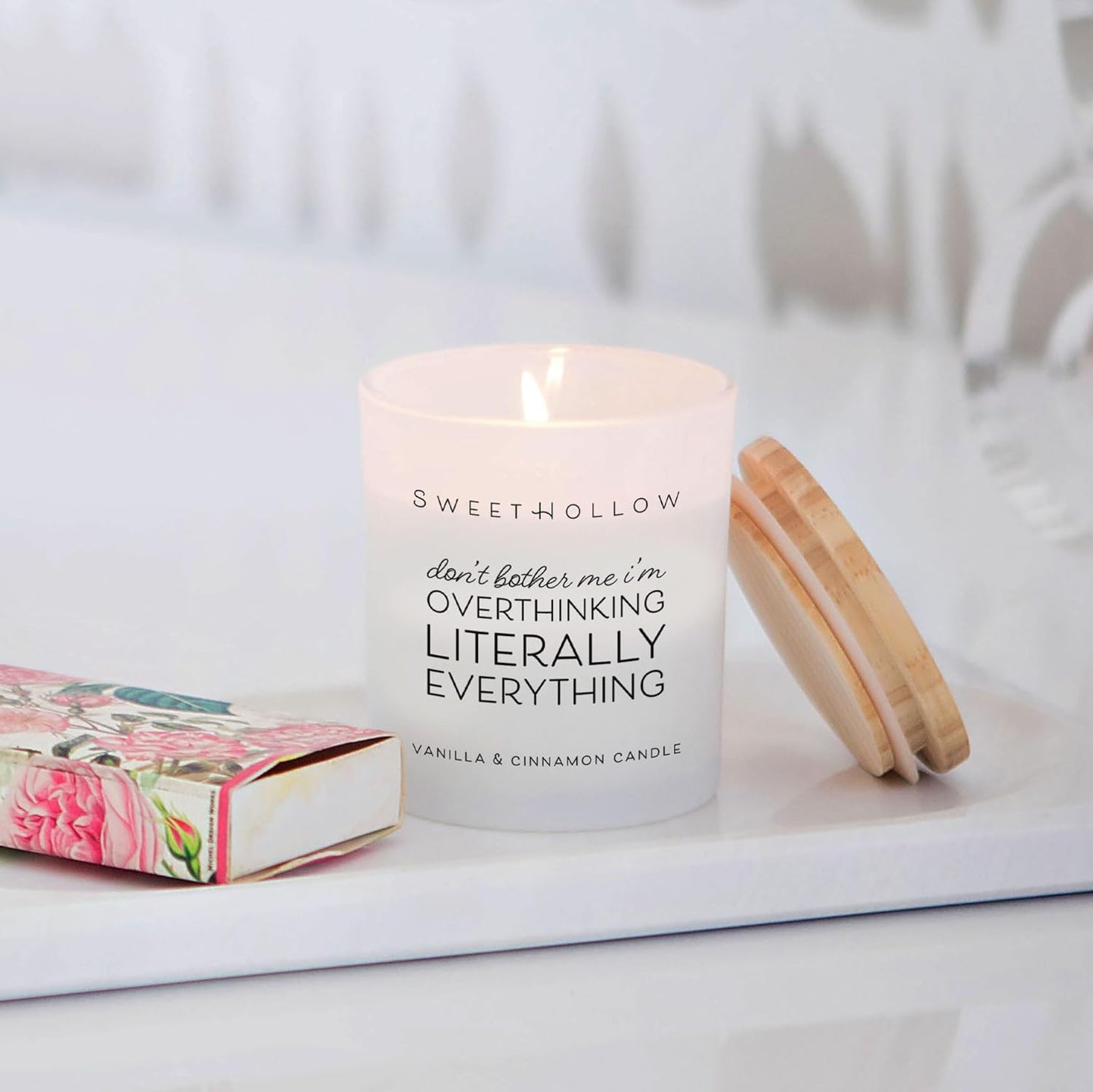 Dont Bother Me I'm Overthinking Everything Candle