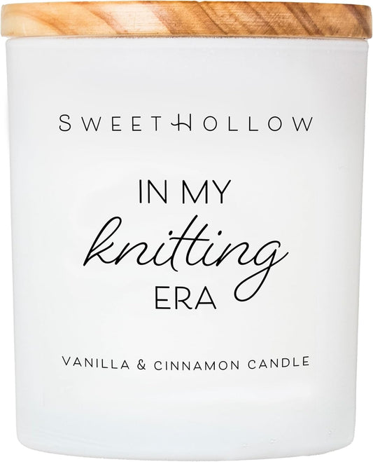 In My Knitting Era Candle