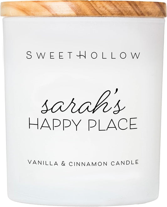 Personalized Happy Place Candle