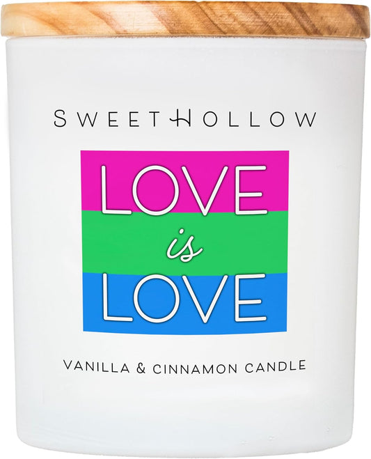 Love is Love Polysexual Pride Candle