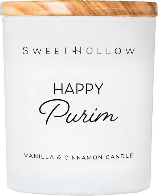 Happy Purim Candle
