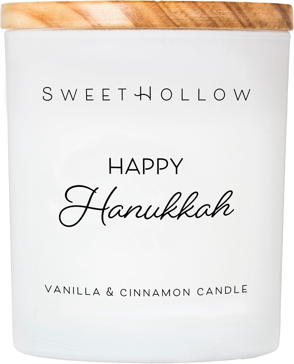 Happy Hanukkah Candle