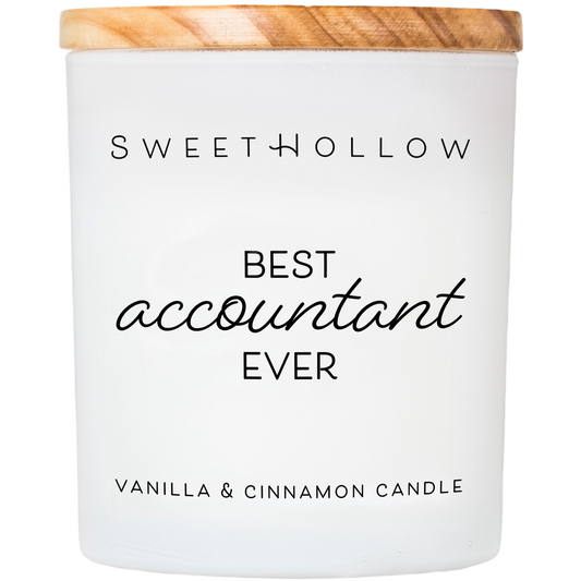 Best Accountant Ever Candle