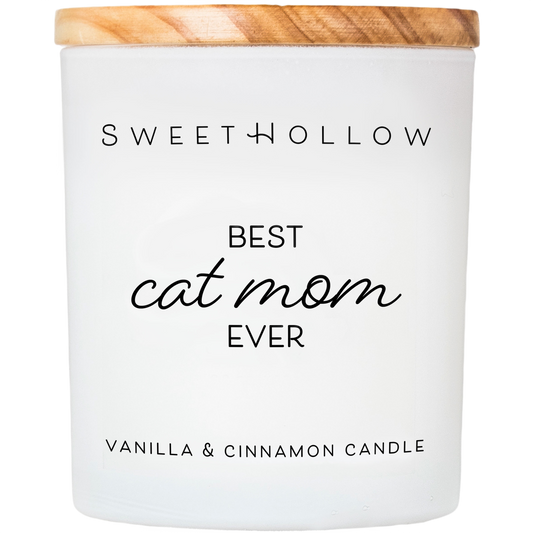 Best Cat Mom Ever Candle