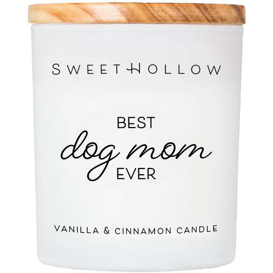 Best Dog Mom Ever Candle