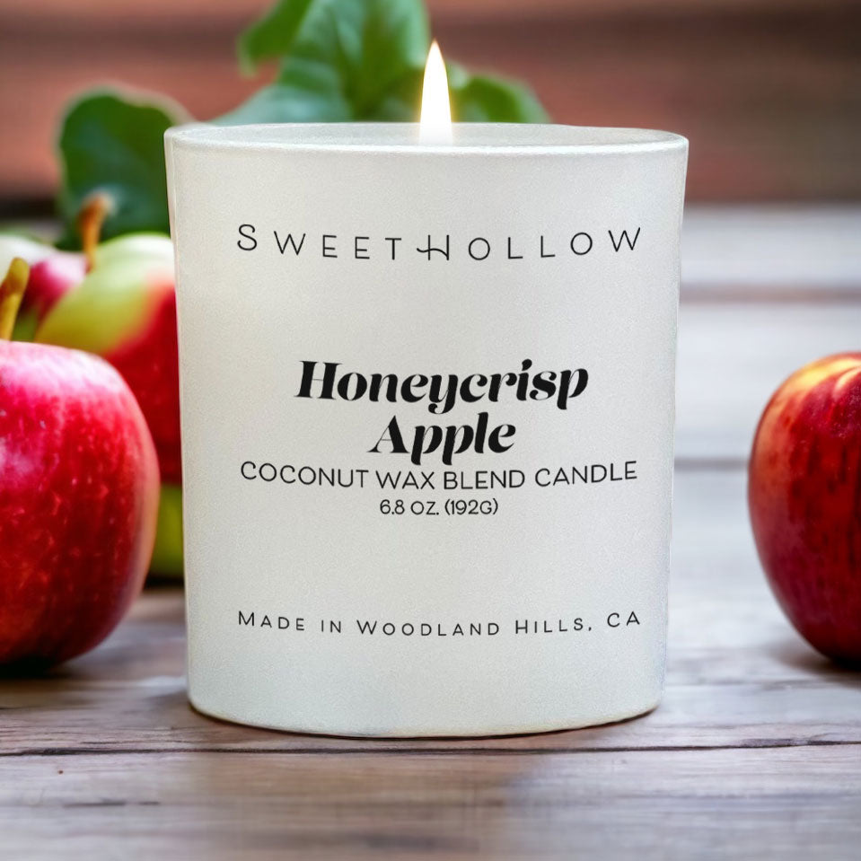 Honeycrisp Apple Candle