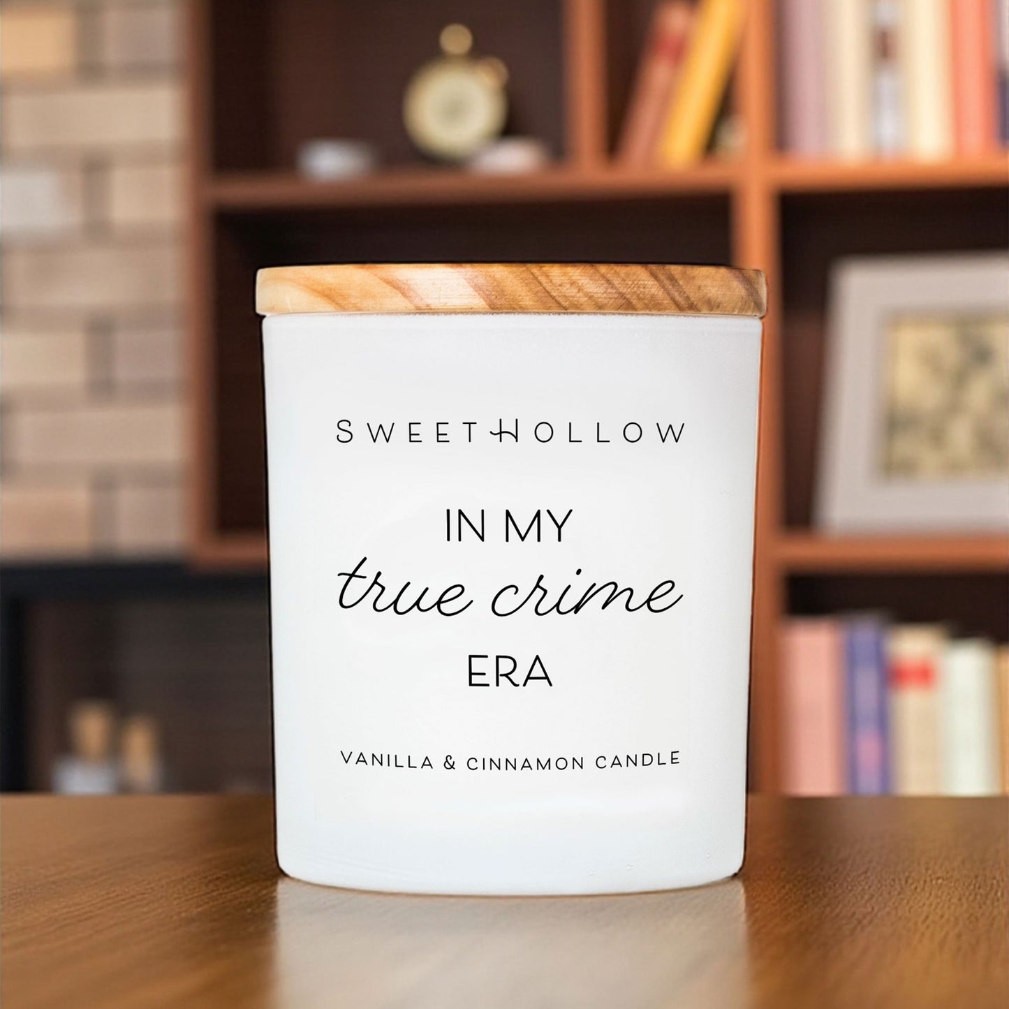 In My True Crime Era Candle