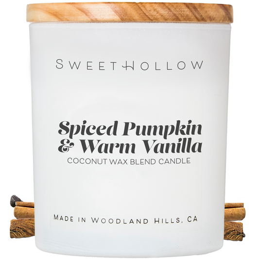 Spiced Pumpkin & Warm Vanilla Candle