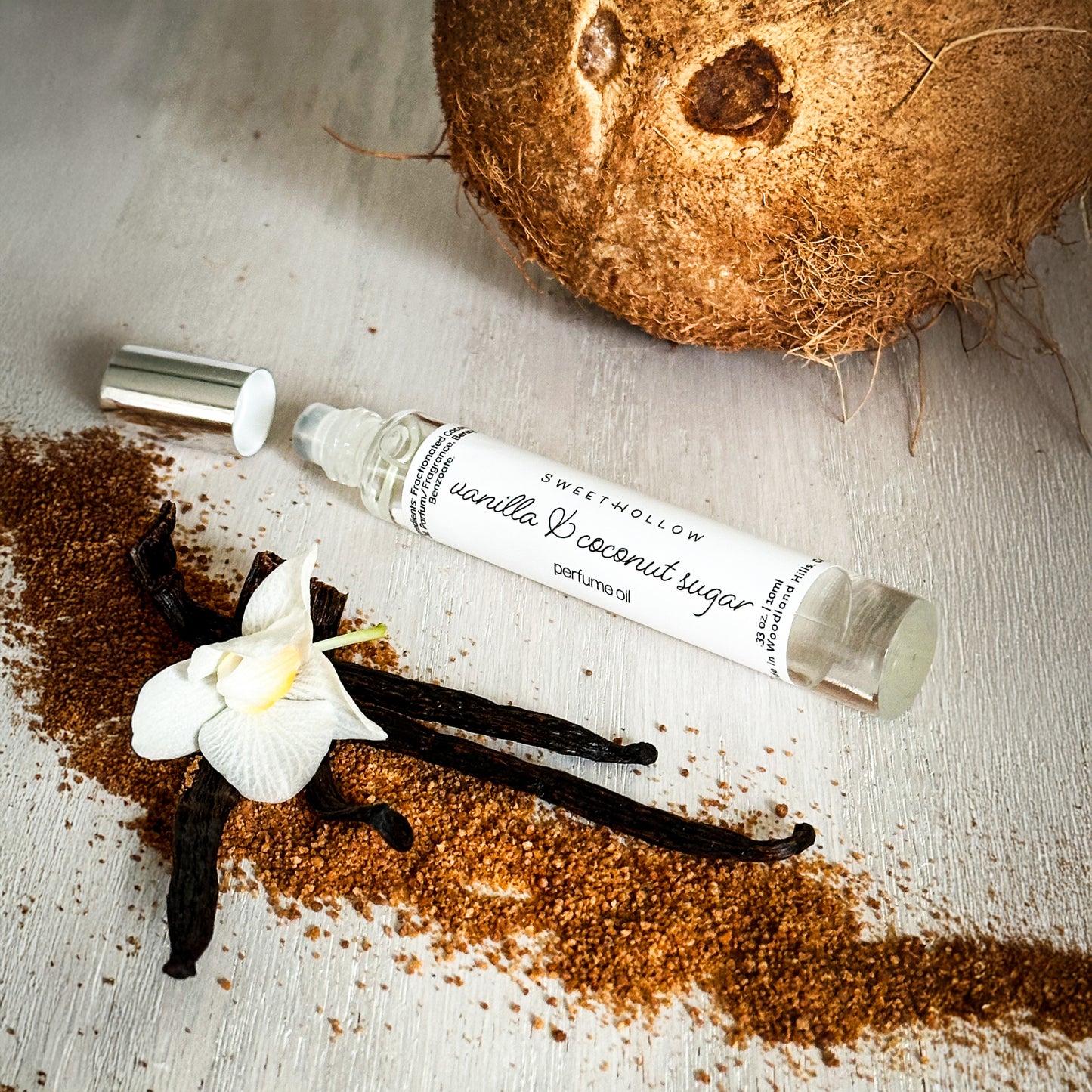 Vanilla & Coconut Sugar Perfume Oil