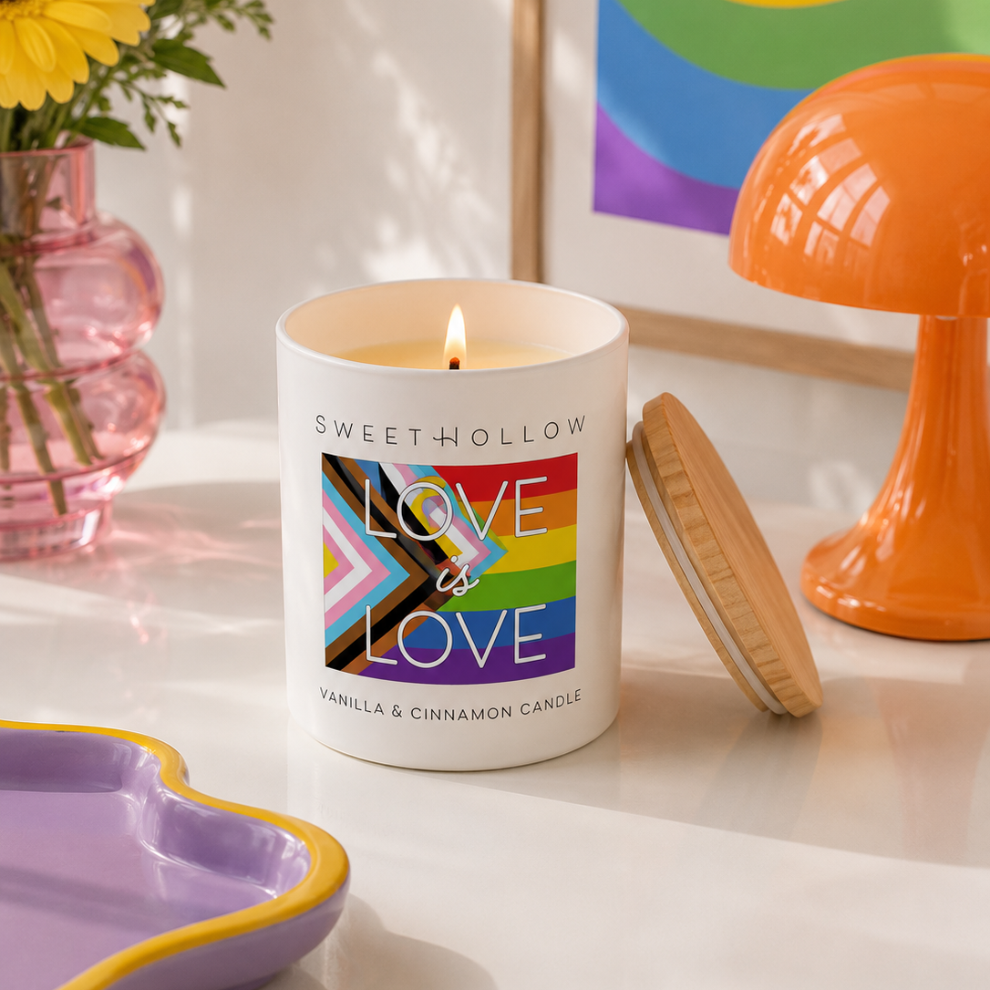 Love is Love Progress Pride Candle
