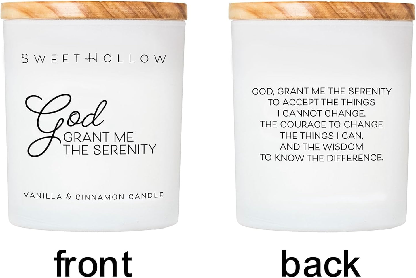 Serenity Prayer Candle