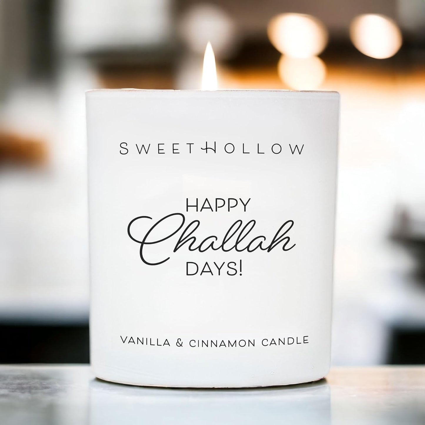 Happy Challah Day! Hanukkah Candle
