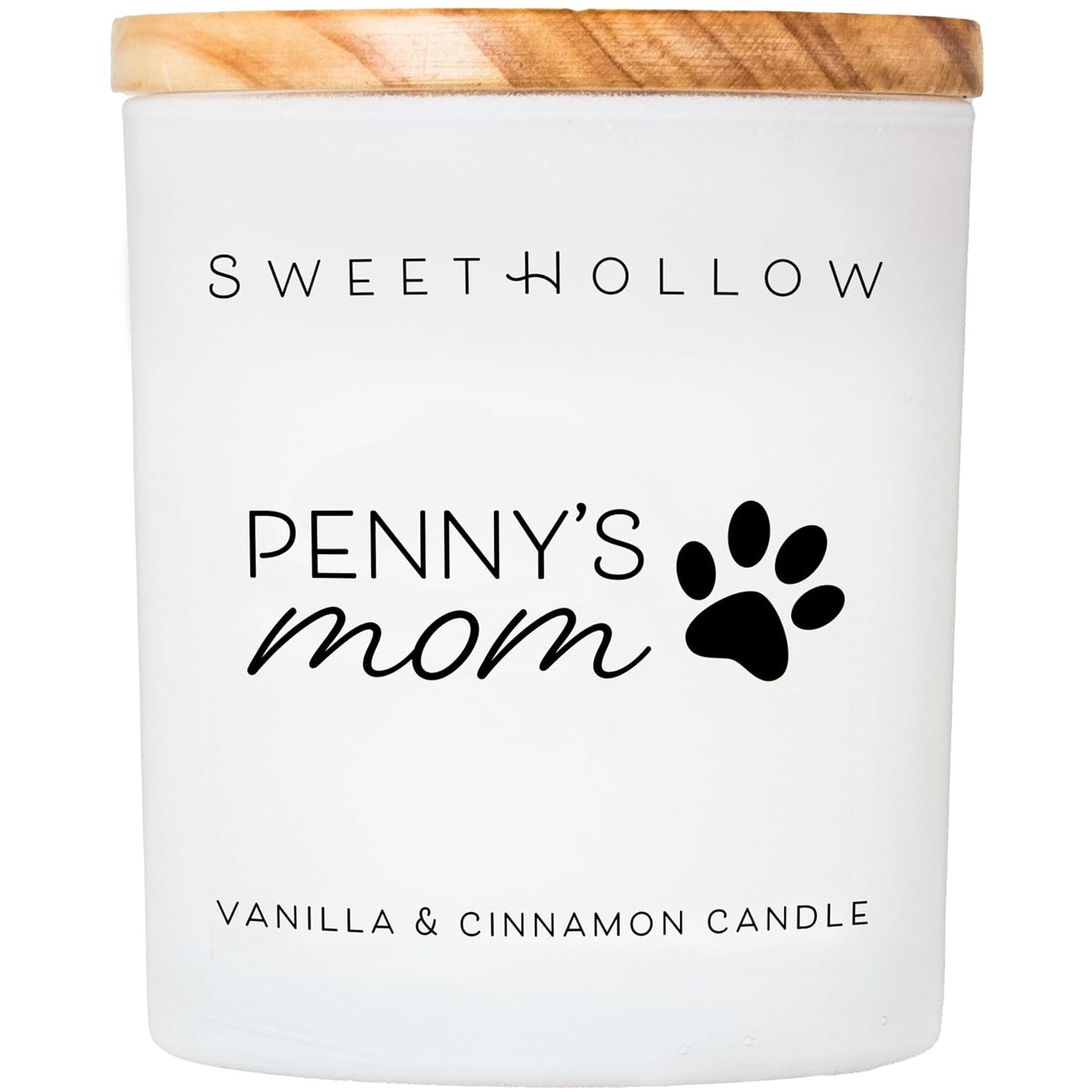 Personalized Pet Mom Candle