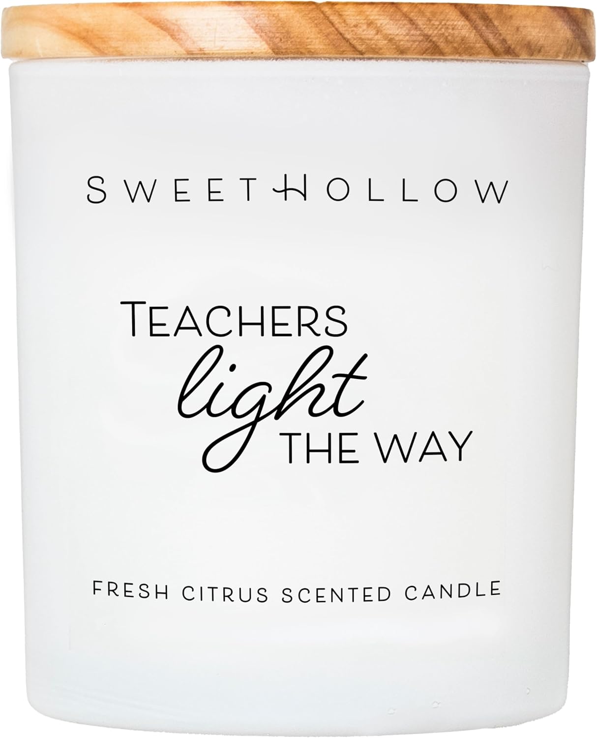 Teacher Appreciation Vanilla Cinnamon Scented Candle