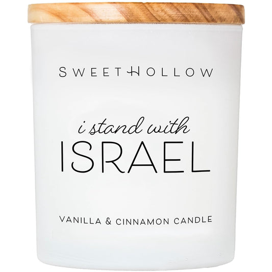 Stand with Israel Candle
