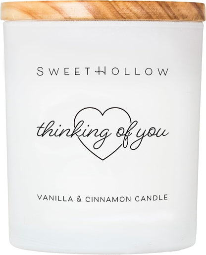 Thinking of You Candle With Heart