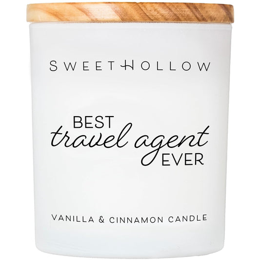 Best Travel Agent Ever Candle