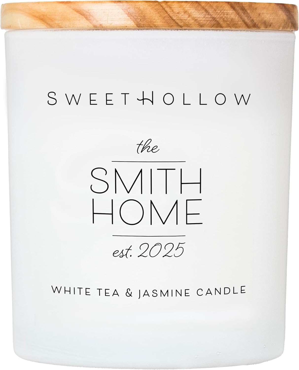 Personalized Candle for Family New Home