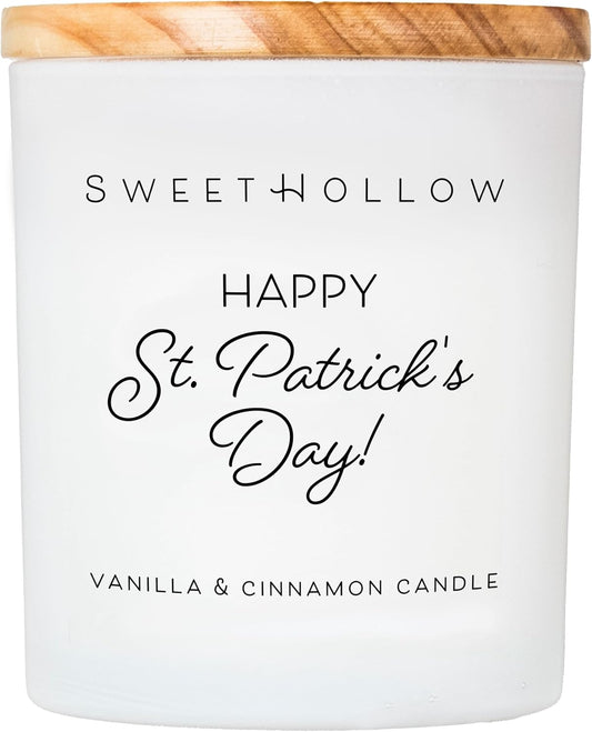 Happy St. Patrick's Day Candle