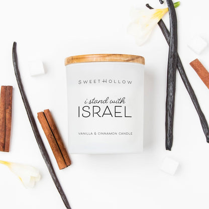 Stand with Israel Candle