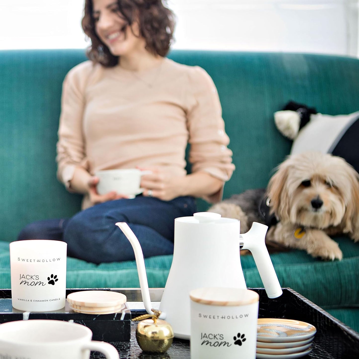 Personalized Pet Mom Candle