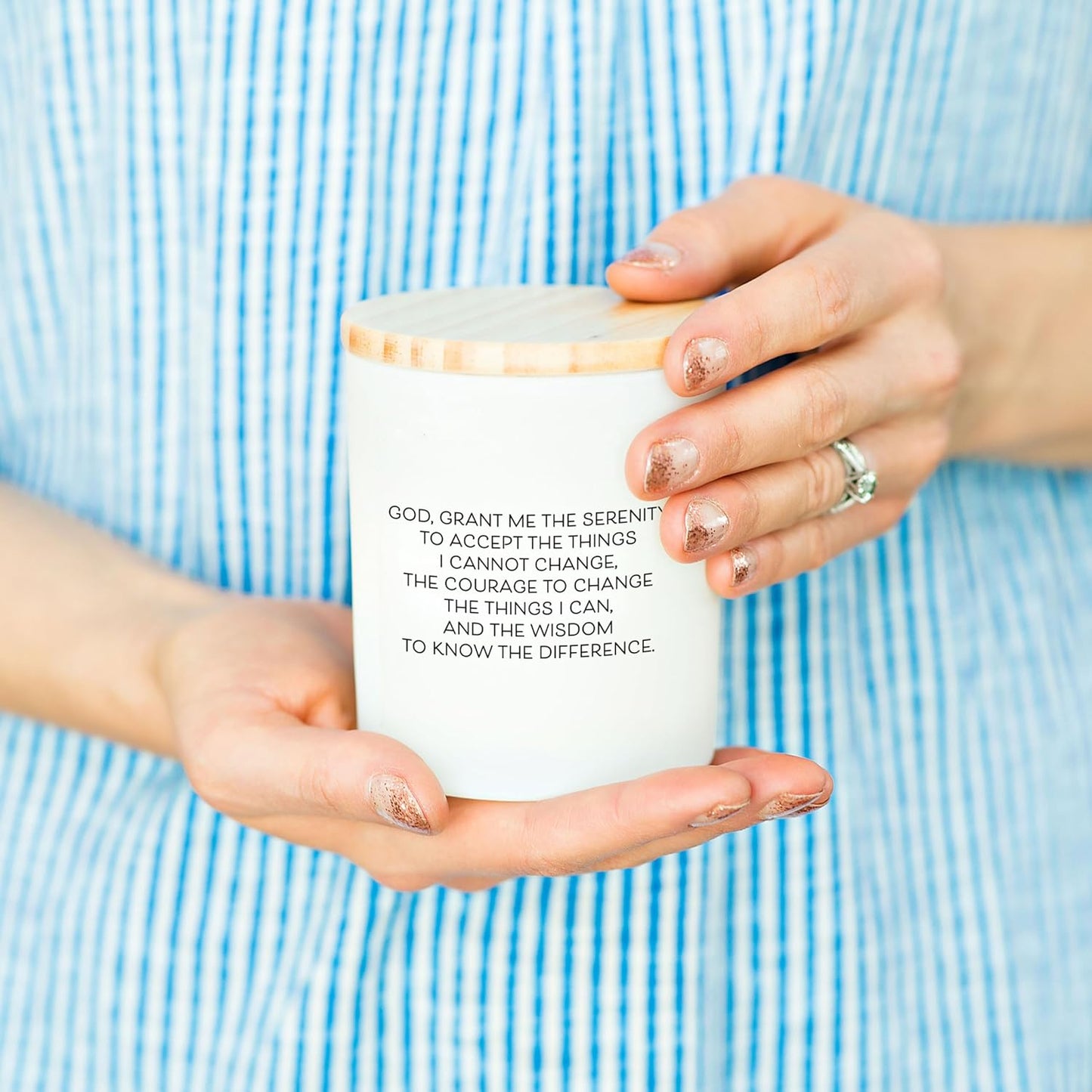 Serenity Prayer Candle