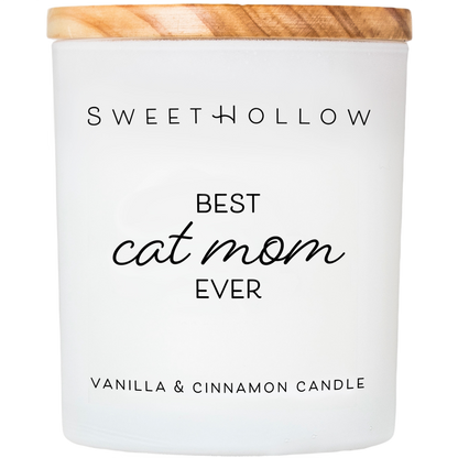 Best Cat Mom Ever Candle