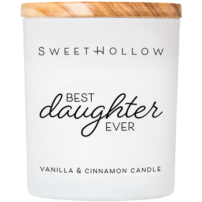 Best Daughter Ever Candle