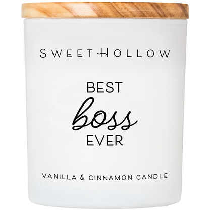 Best Boss Ever Candle