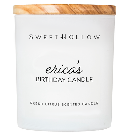 Personalized Birthday Candle with Name