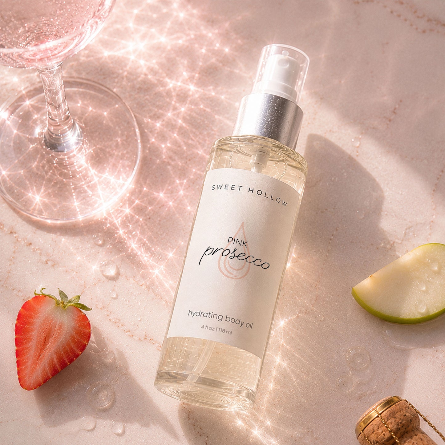 Pink Prosecco Hydrating Body Oil