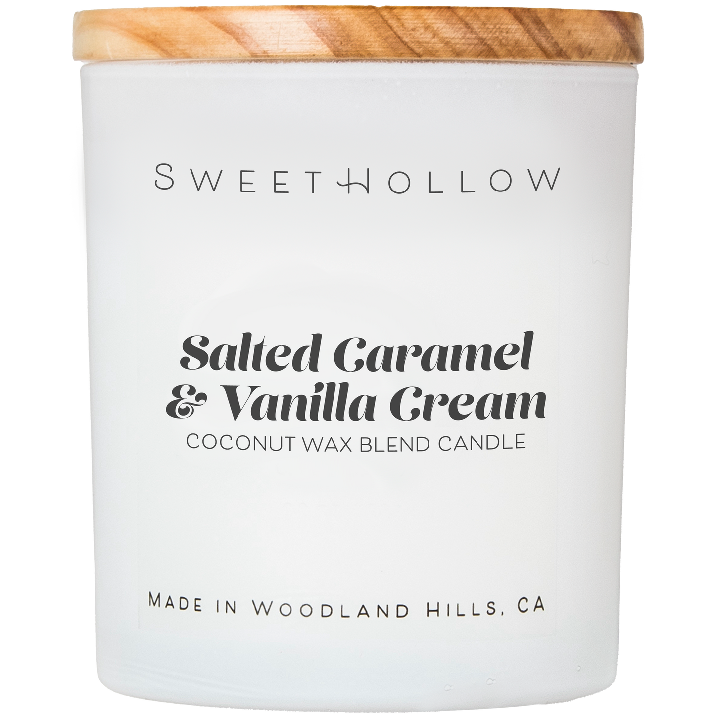 Salted Caramel & Vanilla Cream Candle