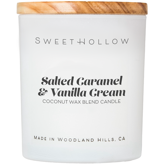 Salted Caramel & Vanilla Cream Candle