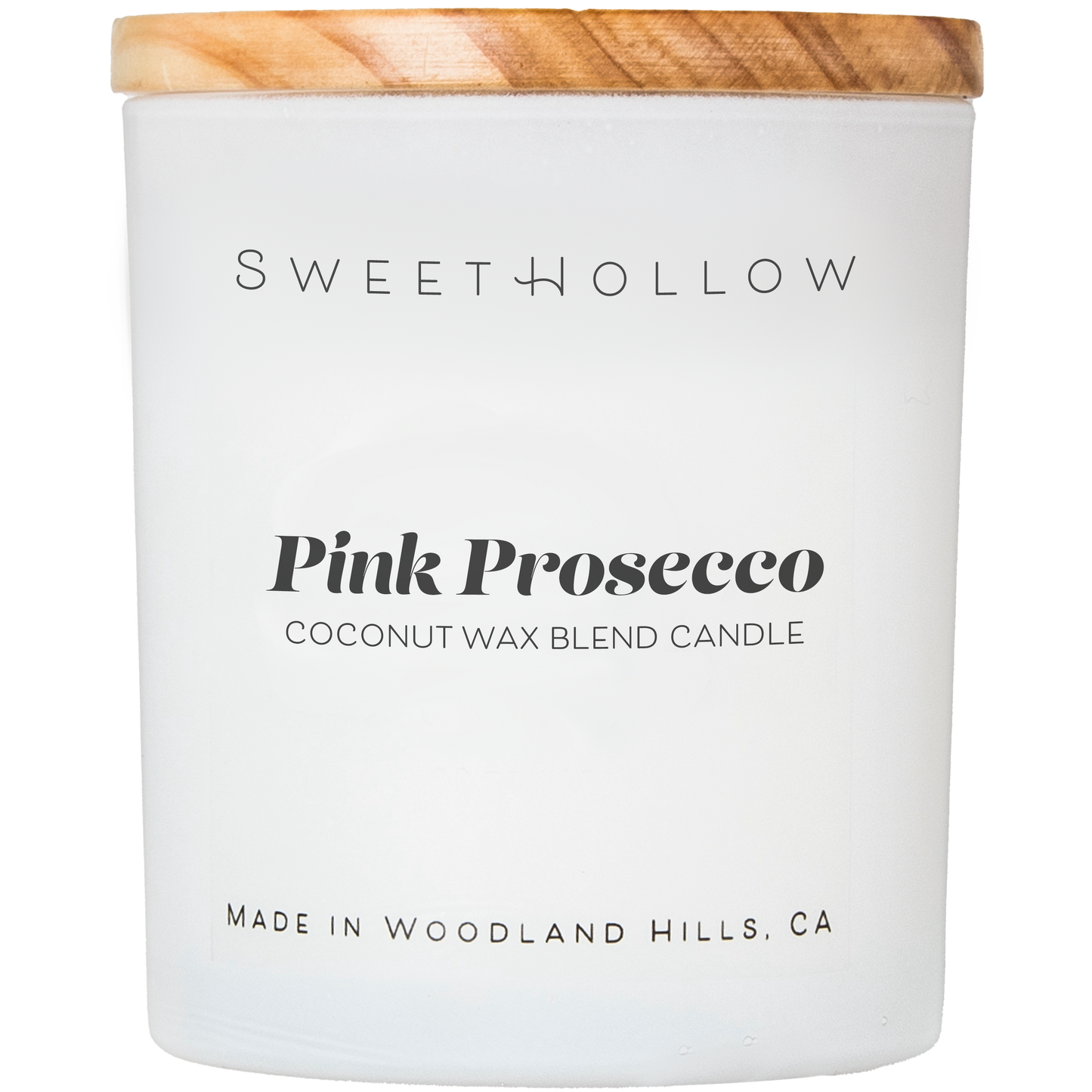 Pink Prosecco Candle