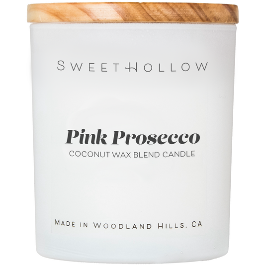 Pink Prosecco Candle