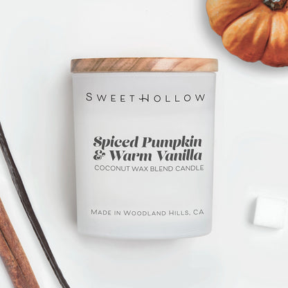 Spiced Pumpkin & Warm Vanilla Candle