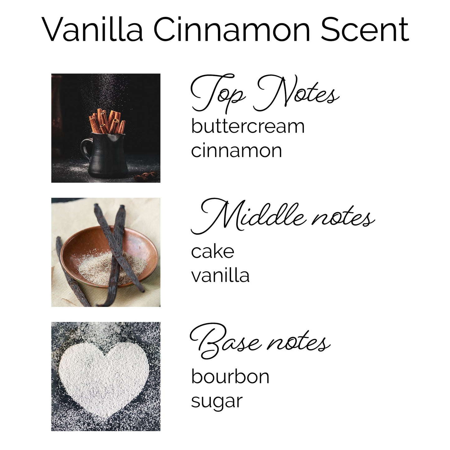 Warm Vanilla & Cinnamon Spice Candle