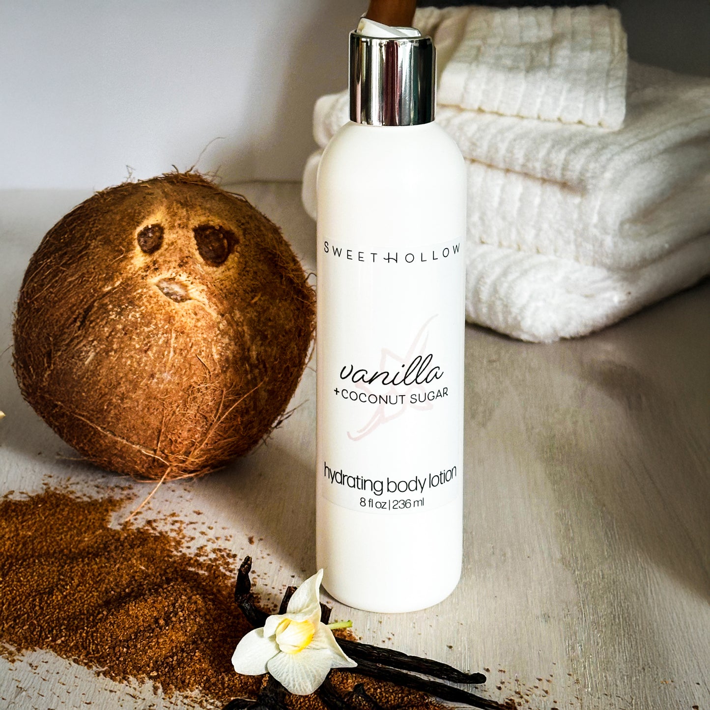 Vanilla + Coconut Sugar Hydrating Body Lotion