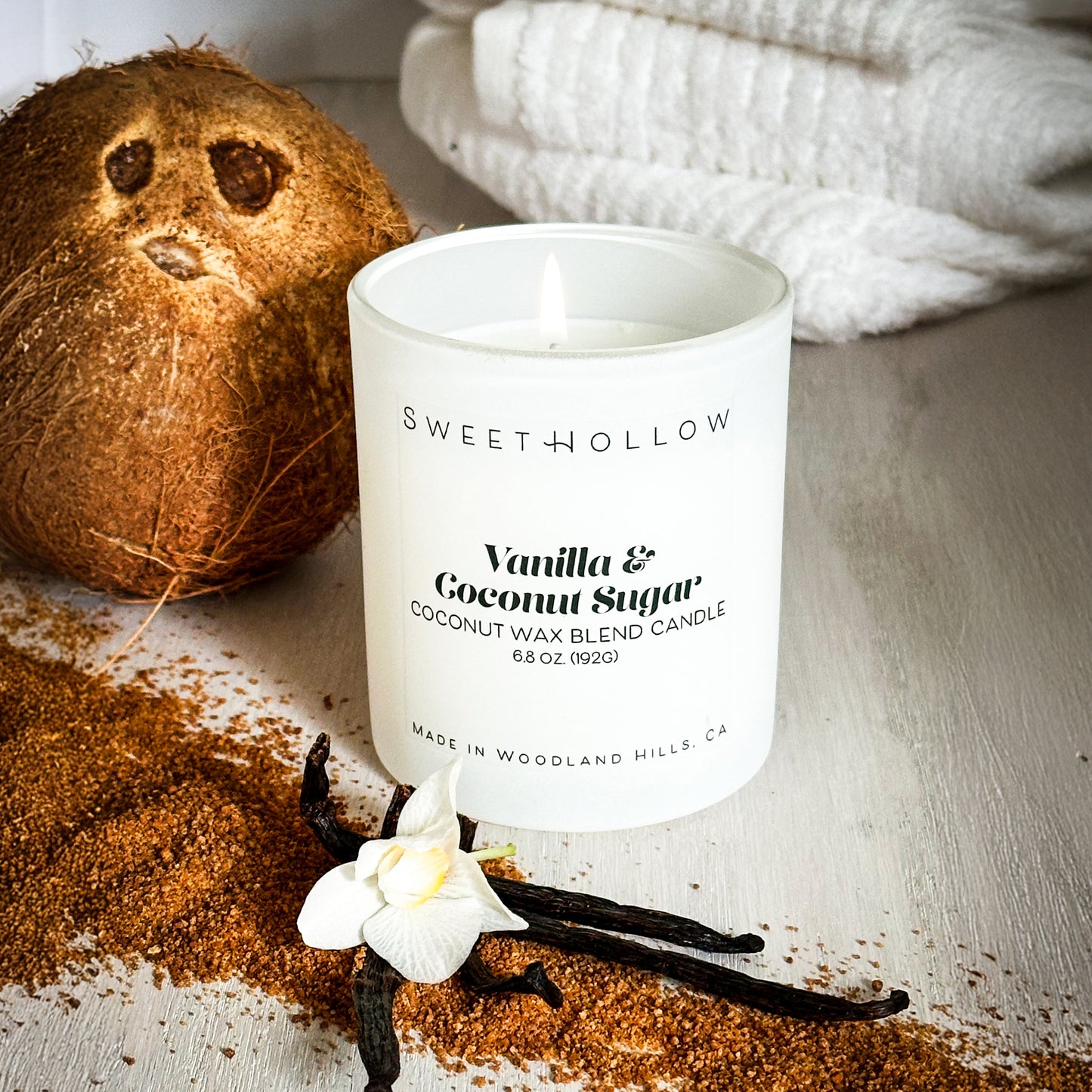 Vanilla & Coconut Sugar Candle