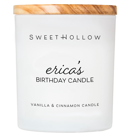 Personalized Birthday Candle with Name